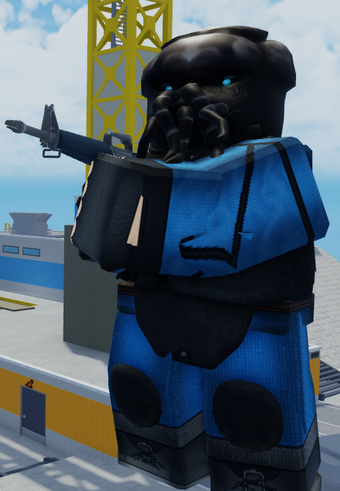 Roblox Arsenal Minigunner Skin