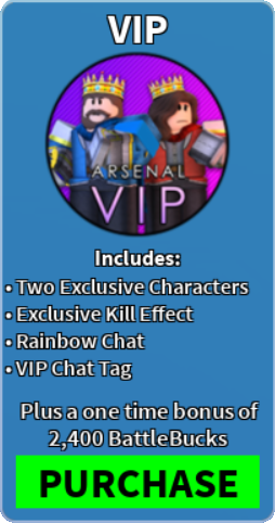 Free Arsenal Vip Server