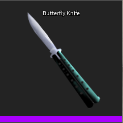 Roblox Arsenal How To Get Butterfly Knife