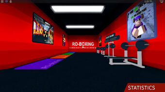 Strength Training Area Ro Boxing Wiki Fandom - ro boxing roblox