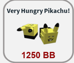 Roblox A Very Hungry Pikachu Codes