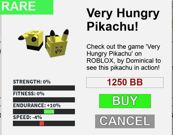 A Very Hungry Pikachu Codes