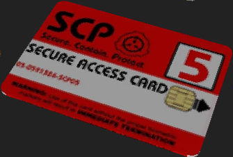 Roblox Key Card Scp