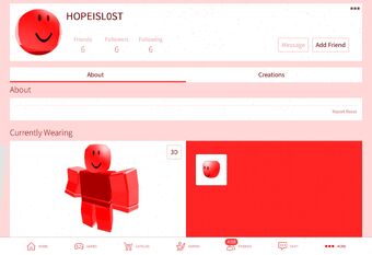 Hopeisl0st Roblox Creepypasta Wiki Fandom - cursed account roblox creepypasta