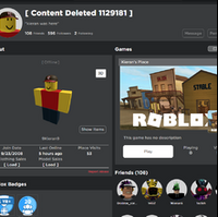 Terminated User Roblox Creepypasta Wiki Fandom