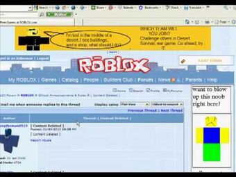 Forum 34 Roblox Myth Roblox Creepypasta Wiki Fandom