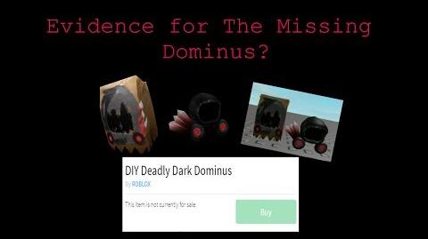 Deadly Dark Dominus Myth Roblox Creepypasta Wiki Fandom - 