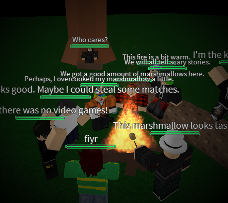 New Friends Roblox Creepypasta Wiki Fandom Powered By Wikia - campfire