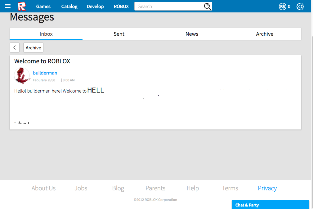 Buildermans Message Roblox Creepypasta - how do you send messages in roblox