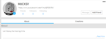 Mocksy The Mocking Mime Roblox Creepypasta Wiki Fandom - mime roblox creepypasta