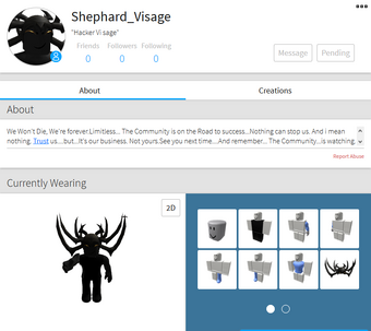 Shepherd Visage New Hacker I Heard About Roblox Creepypasta Wiki Fandom - new roblox hacker 2017