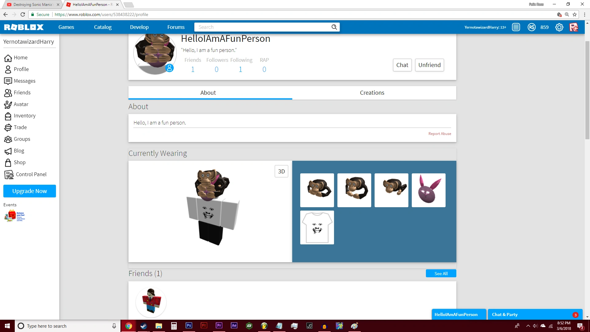 Helloiamafunperson Roblox Creepypasta Wiki Fandom Powered By Wikia - screenshot 178