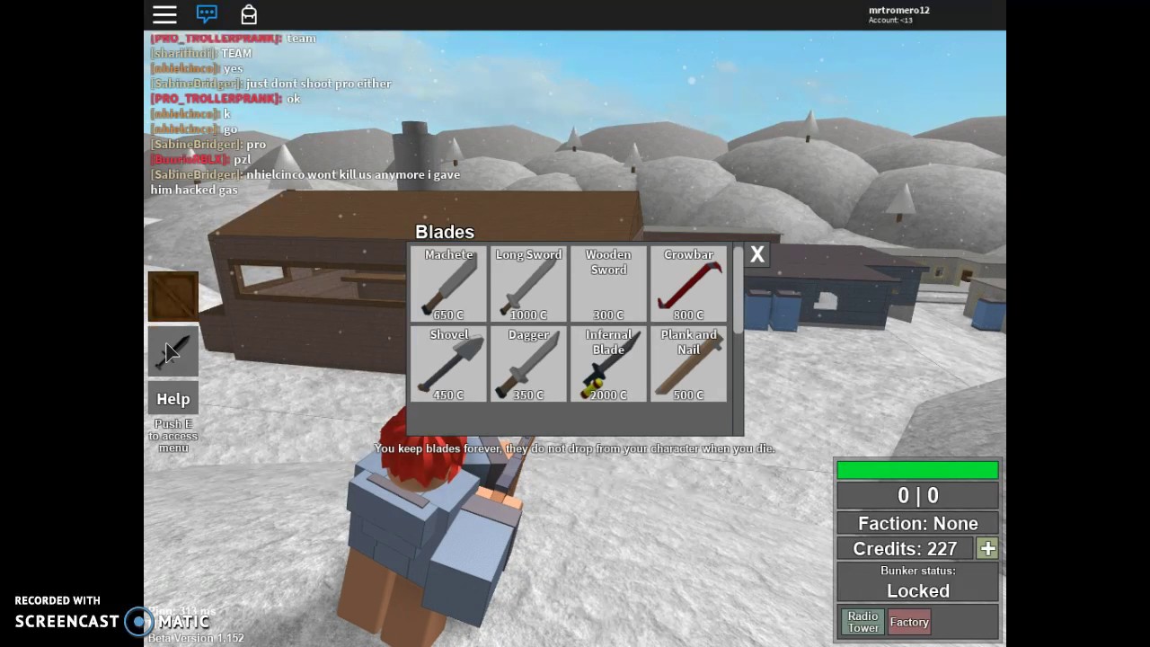 dead winter roblox credits hack