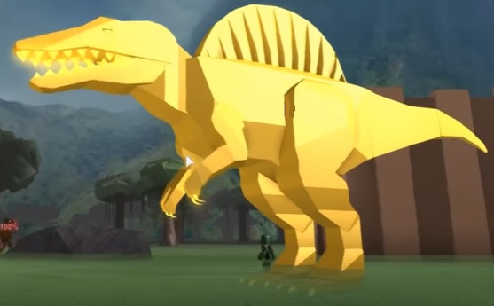 Golden Spino Roblox Dinosaur Hunter Wiki Fandom Powered - 