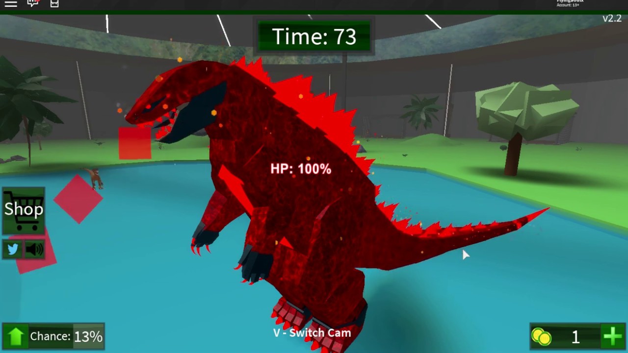 Roblox Code Dino Red