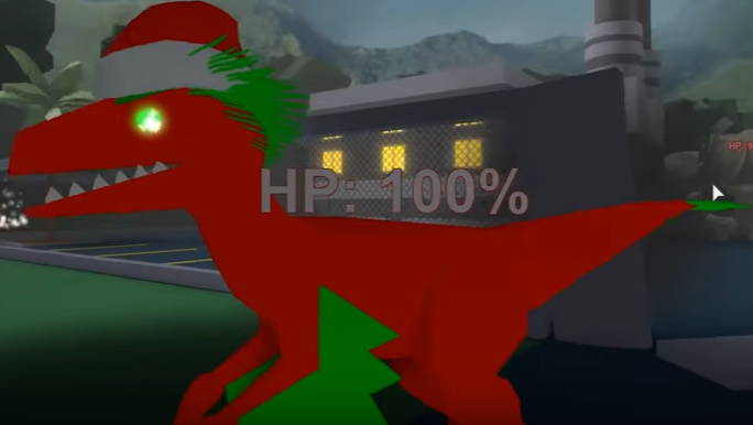 Santa Raptor Roblox Dinosaur Hunter Wiki Fandom - raptor roblox