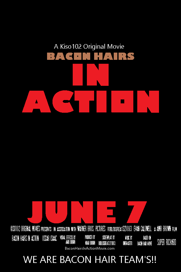 Bacon Hairs In Action Robloxgreat321093 Wiki Fandom - bacon hair jack roblox videos
