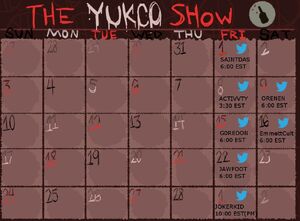 Yukc0 Robloxian Myth Hunters Wiki Fandom Powered By Wikia - schedule for the first yukc0 show