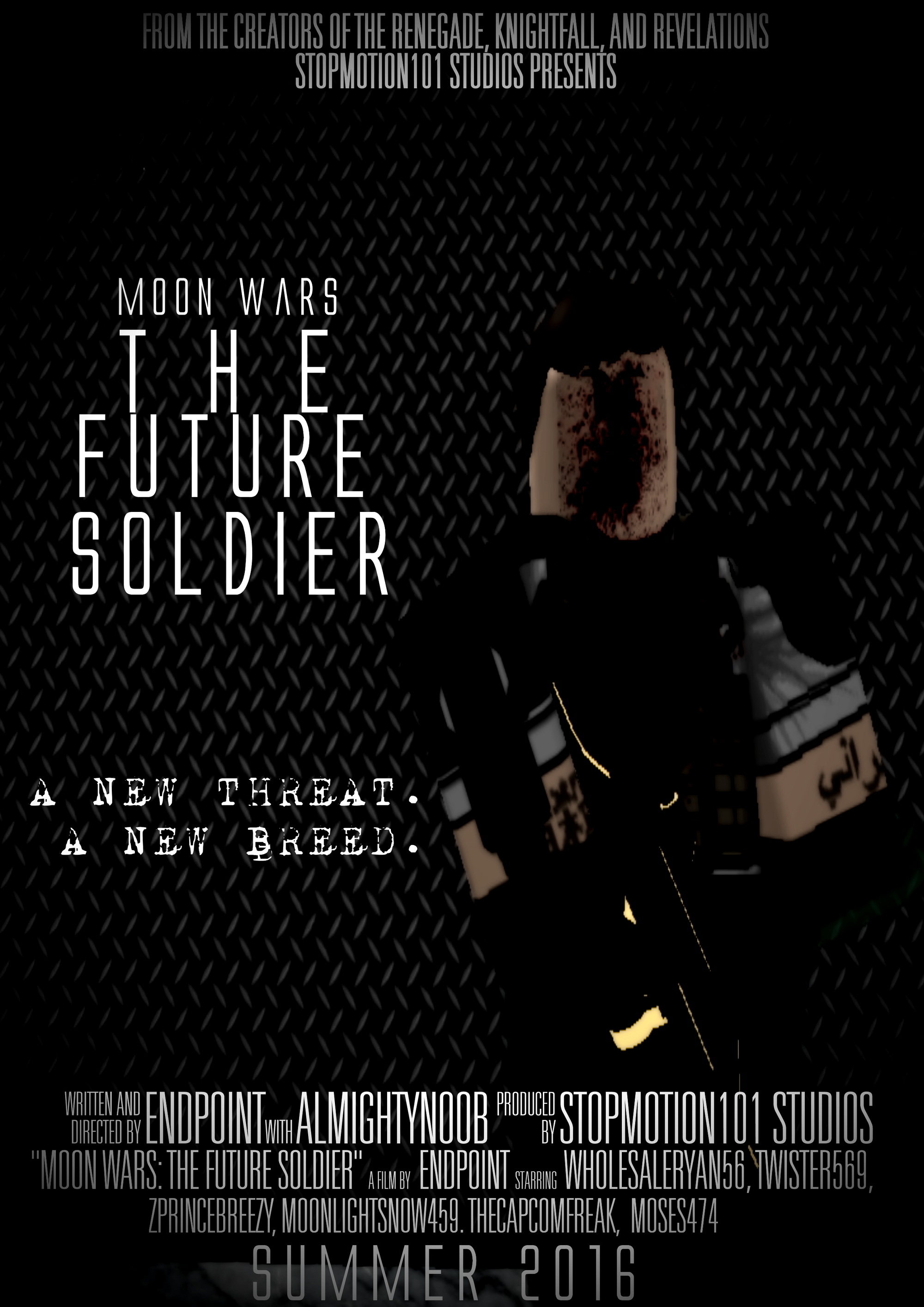 Moon Wars The Future Soldier Roblox Film Wiki Fandom - the noob endgame roblox film media community wiki