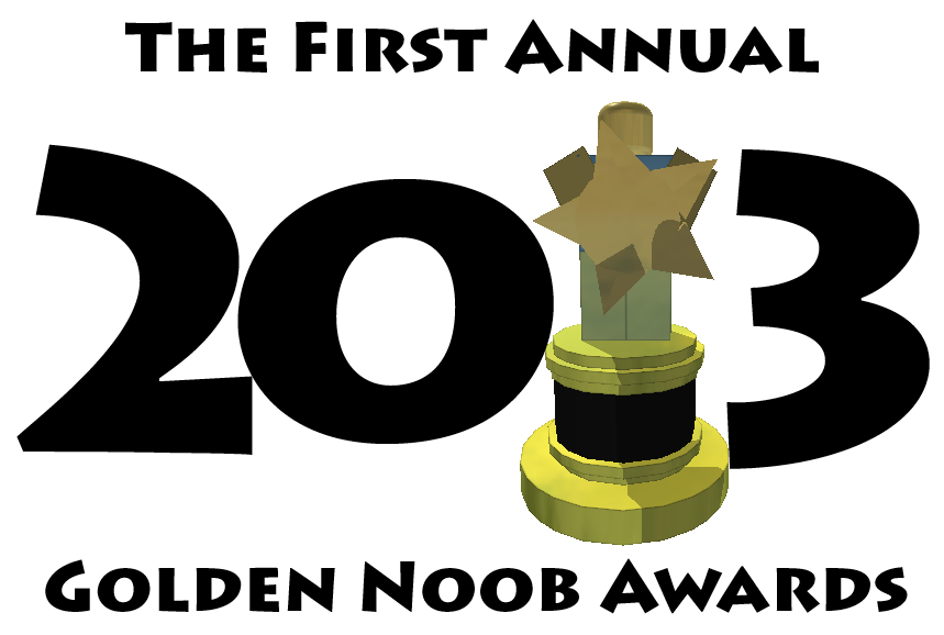 The Golden Noob Awards 2013 Roblox Film Wiki Fandom - the noob endgame roblox film media community wiki