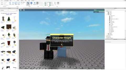 User Blog Benislegitrblx Changing Character Sizes Now Possible - roblox height changer demonstratoin