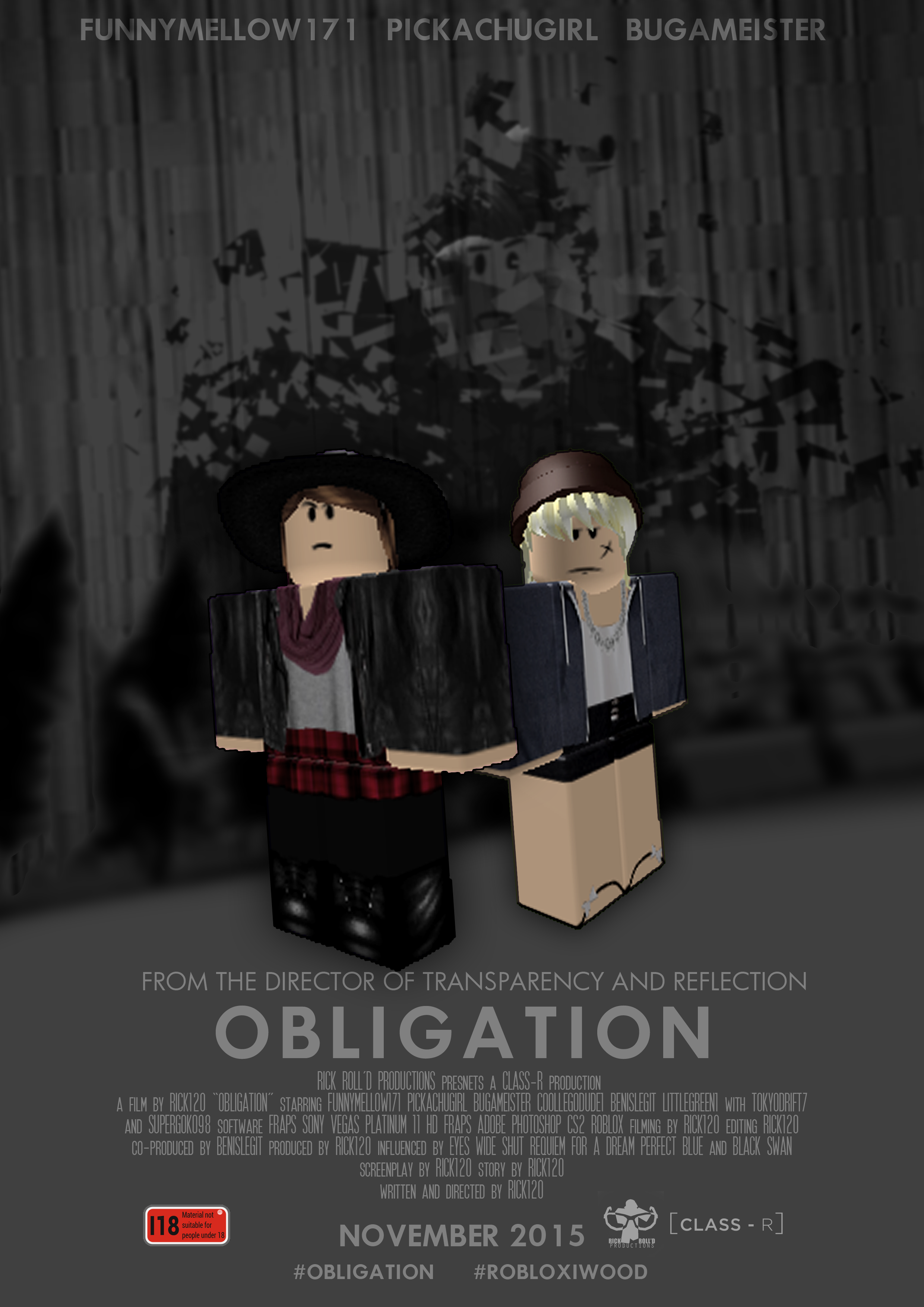 Obligation Roblox Film Wiki Fandom - bugameister roblox film media community wiki fandom