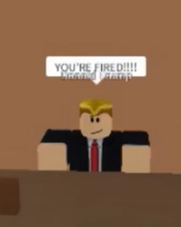 Donald Trump Roblox Movies Wiki Fandom