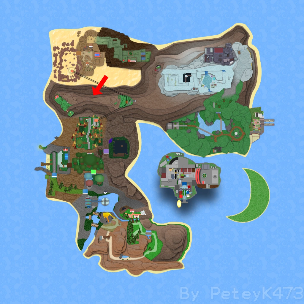 Image Cragonos Mines on Map.png Pokémon Brick Bronze Wikia FANDOM
