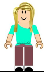 Blonde Hair Girl Robstix Wiki Fandom - picture of a roblox noob with blonde