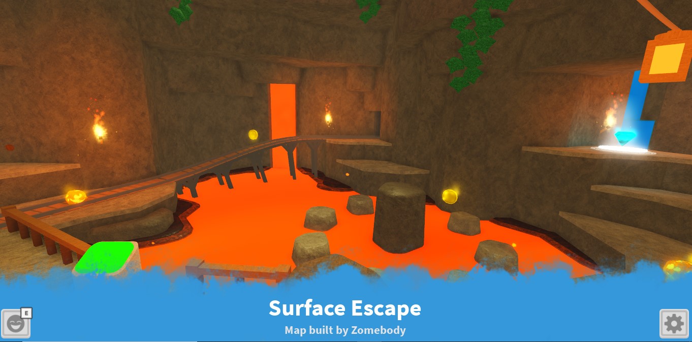 Surface Escape Roblox Deathrun Wiki Fandom - escape from roblox