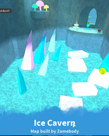 Ice Cavern Roblox Deathrun Wiki Fandom - roblox deathrun secret cave 2020