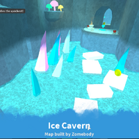 Ice Cavern Roblox Deathrun Wiki Fandom - pirate cove roblox deathrun wiki fandom