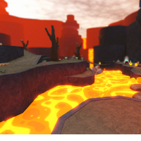 Jurassic Volcano Roblox Deathrun Wiki Fandom - roblox deathrun jurassic volcano