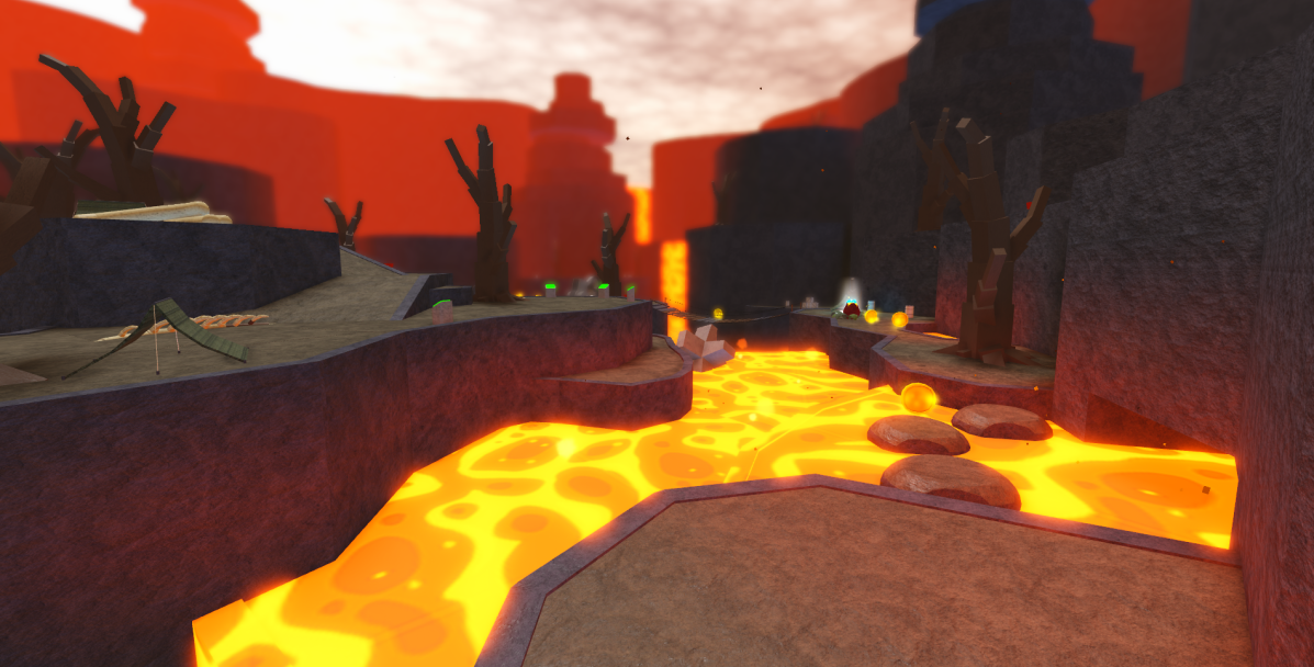 Jurassic Volcano Roblox Deathrun Wiki Fandom - volcano roblox