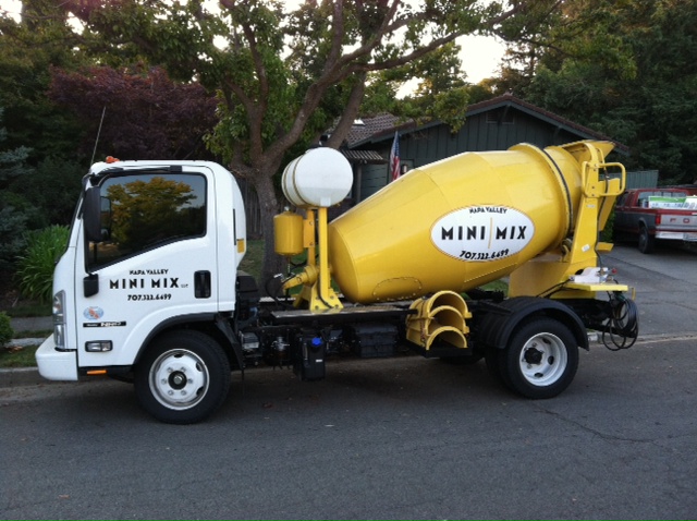 concrete mix truck