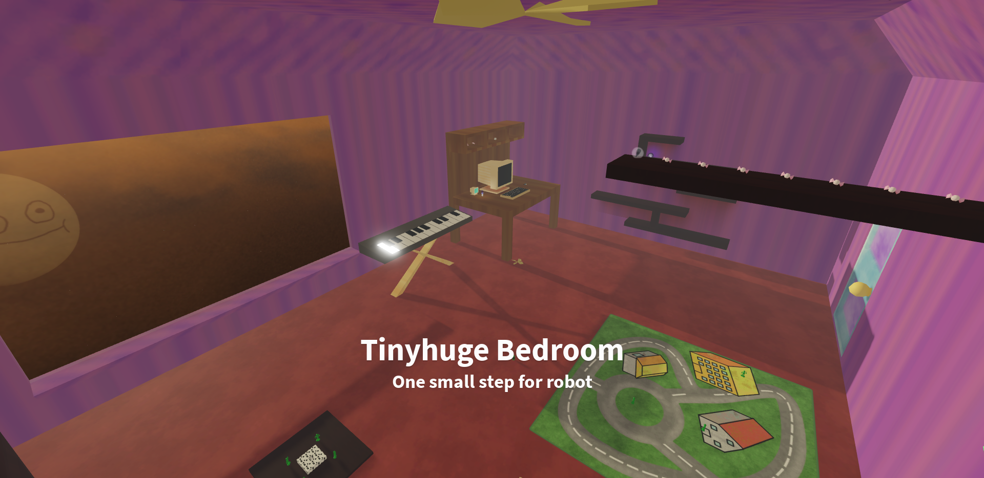 Tinyhuge Bedroom Robot 64 Wiki Fandom - where to find all 8 ice cream in robot 64 roblox