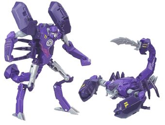 scorpion transformer toy