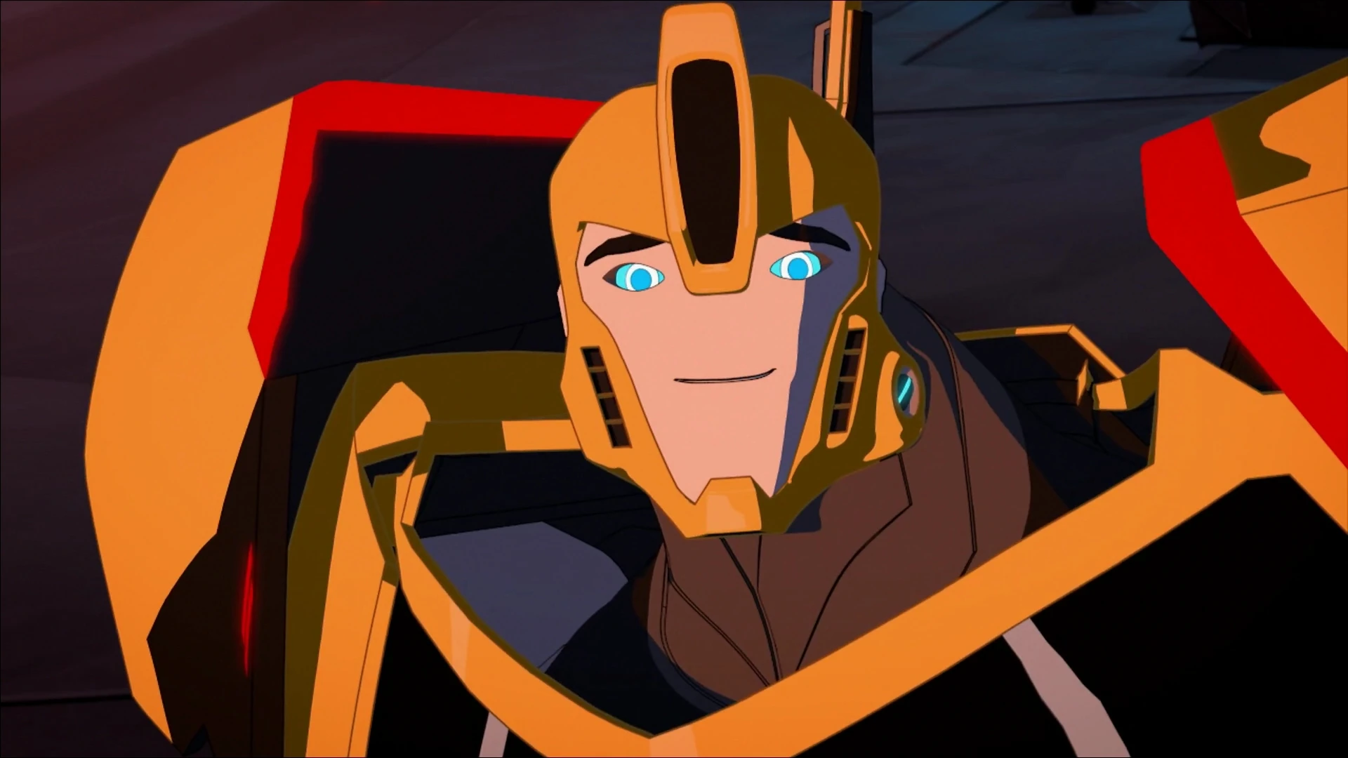 Image Bumblebee's Cute Facial Expression.jpg Transformers Robots