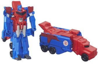 optimus prime one step changer