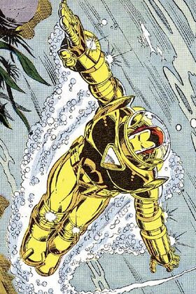 Anthony Stark (Earth-616) with Hydro Armor