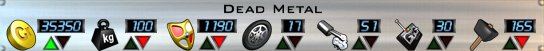Dead Metal Stats AOD