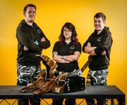 Coyote with team
