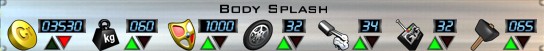 Body Splash Stats