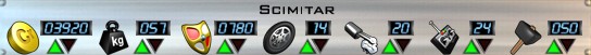 Scimitar Stats