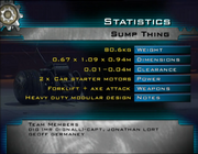 Sumpthing s3 stats