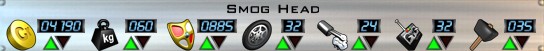 Smog Head Stats