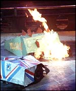 Steg flame pit