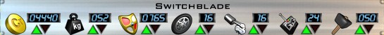 Switchblade Stats