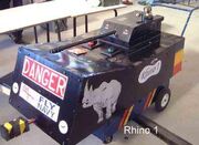Rhino after Robot Wars