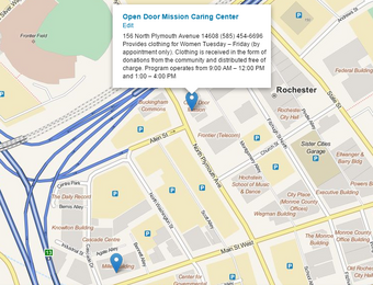 Open Door Mission Rochester Ny Network For The Homeless Wiki